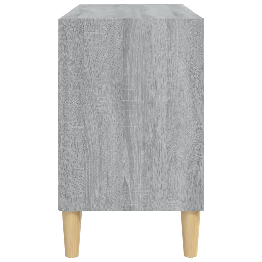 TV ormarić s nogama od drva boja hrasta sonome 69,5x30x50 cm