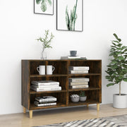Komoda boja dimljenog hrasta 103,5x35x70 cm konstruirano drvo
