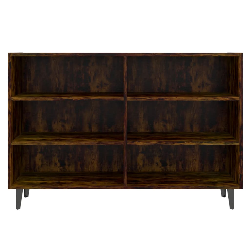 Komoda boja dimljenog hrasta 103 x 35 x 70 cm konstruirano drvo