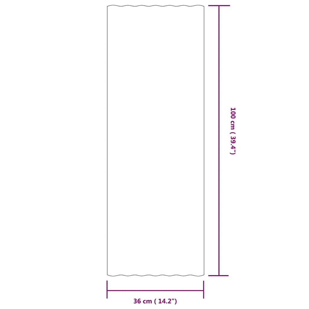 Krovni paneli 12 kom pocinčani čelik antracit 100x36 cm