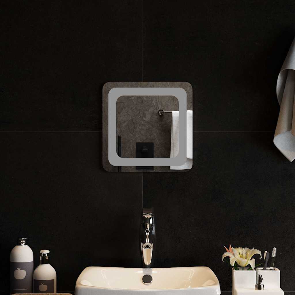 LED kupaonsko ogledalo 30x30 cm