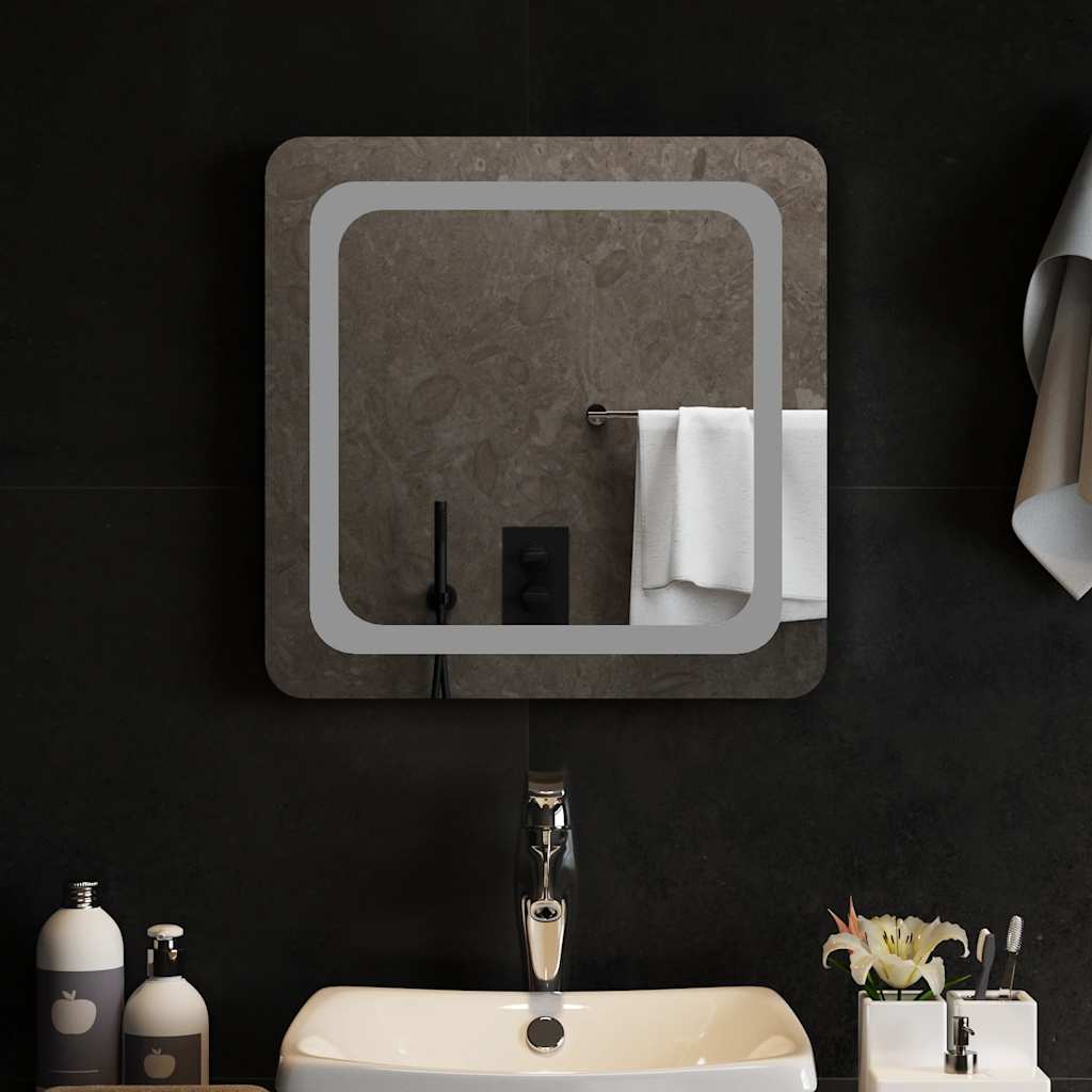 LED kupaonsko ogledalo 50x50 cm