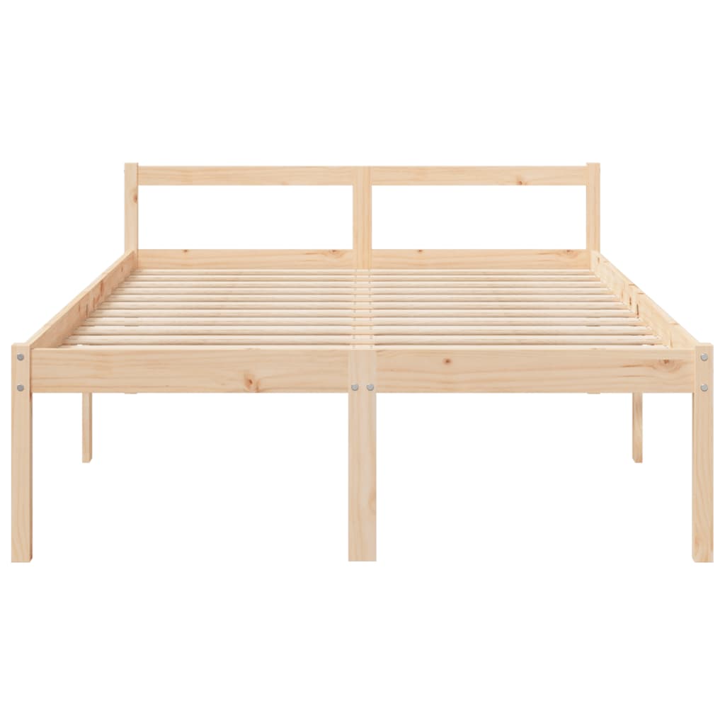 Krevet za starije osobe 120 x 200 cm od masivne borovine