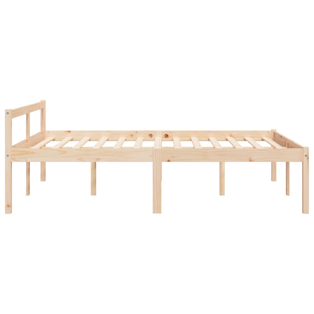 Krevet za starije osobe 120 x 200 cm od masivne borovine