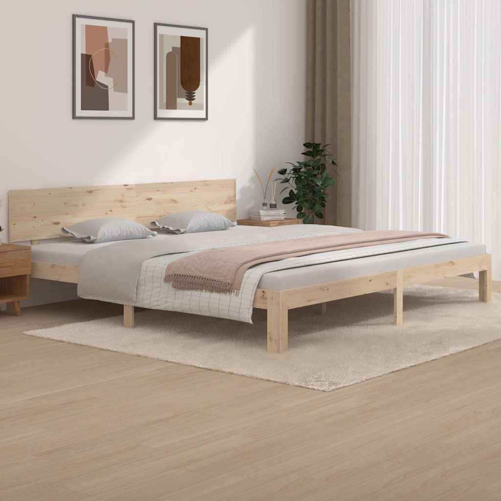 Okvir za krevet od masivne borovine 200 x 200 cm