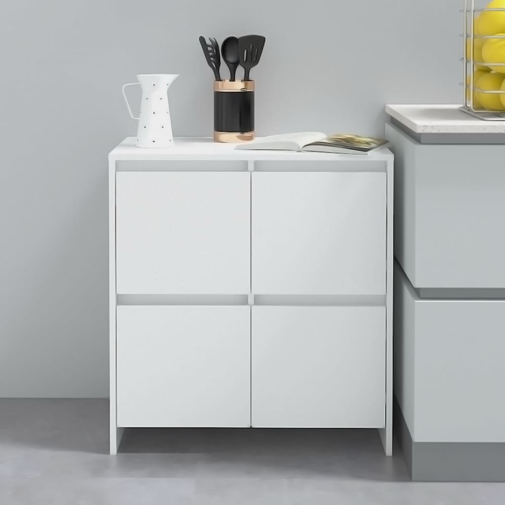 Komode 2 kom bijele 70 x 41 x 75 cm konstruirano drvo