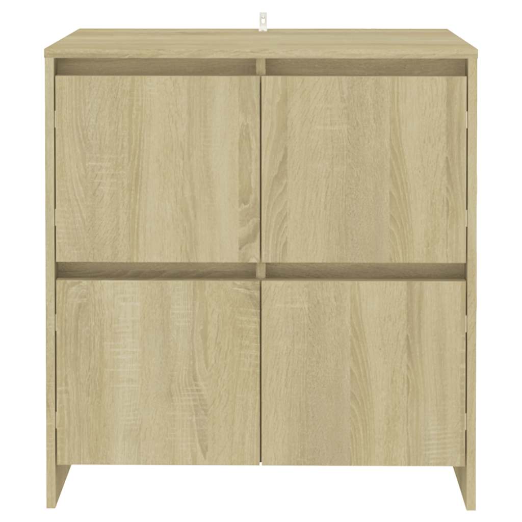 Komode 2 kom boja hrasta sonome 70x41x75 cm konstruirano drvo