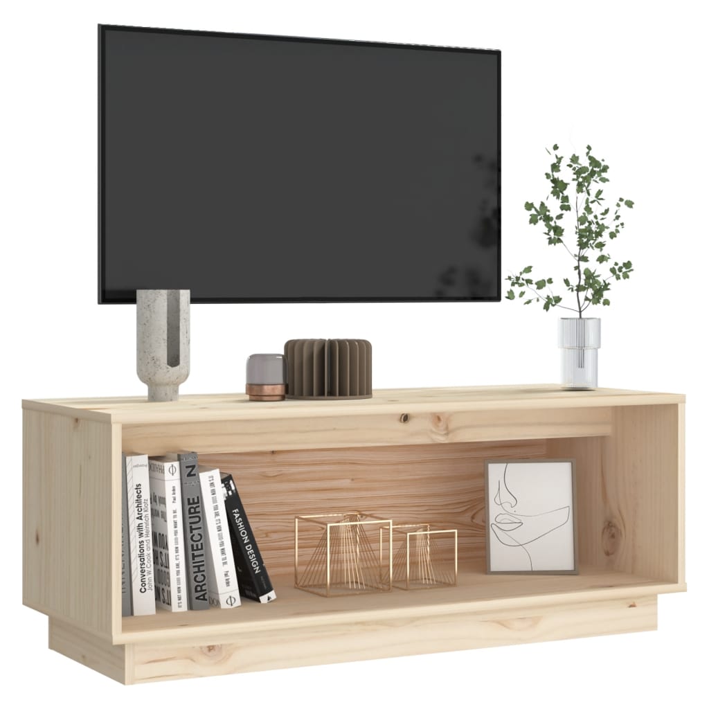 TV ormarić 90 x 35 x 35 cm od masivne borovine