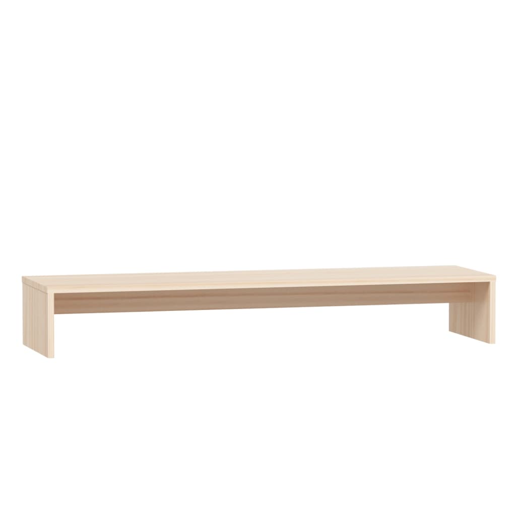 Stalak za monitor 100 x 27 x 15 cm od masivne borovine