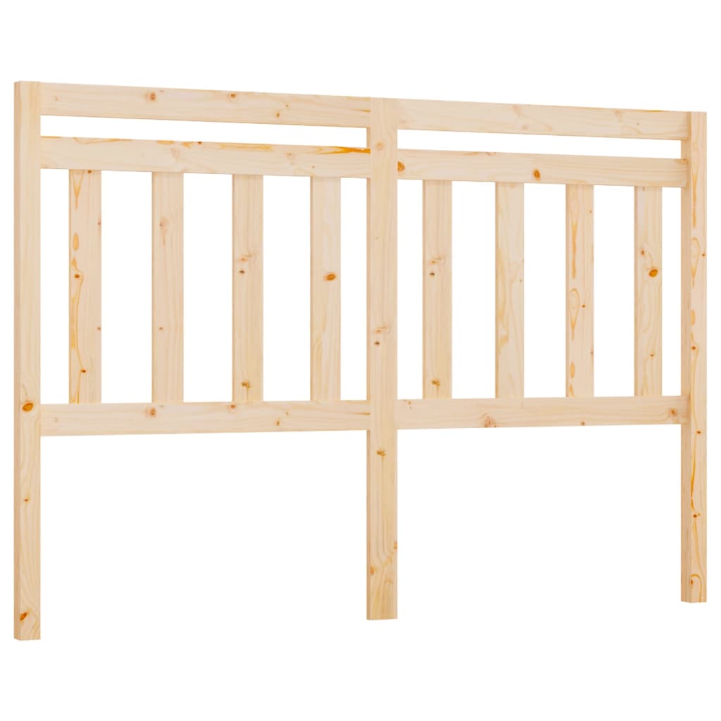 Uzglavlje za krevet 140 x 4 x 100 cm od masivne borovine