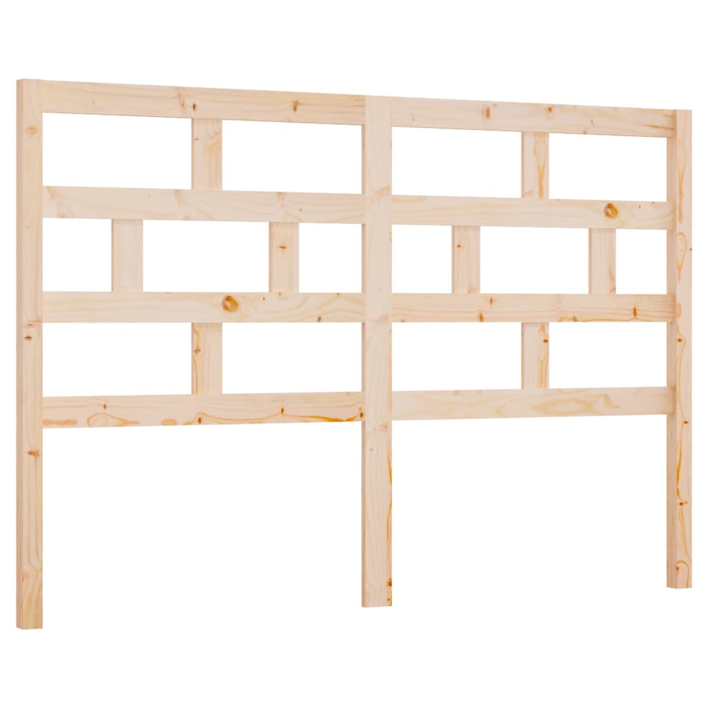 Uzglavlje za krevet 126 x 4 x 100 cm od masivne borovine