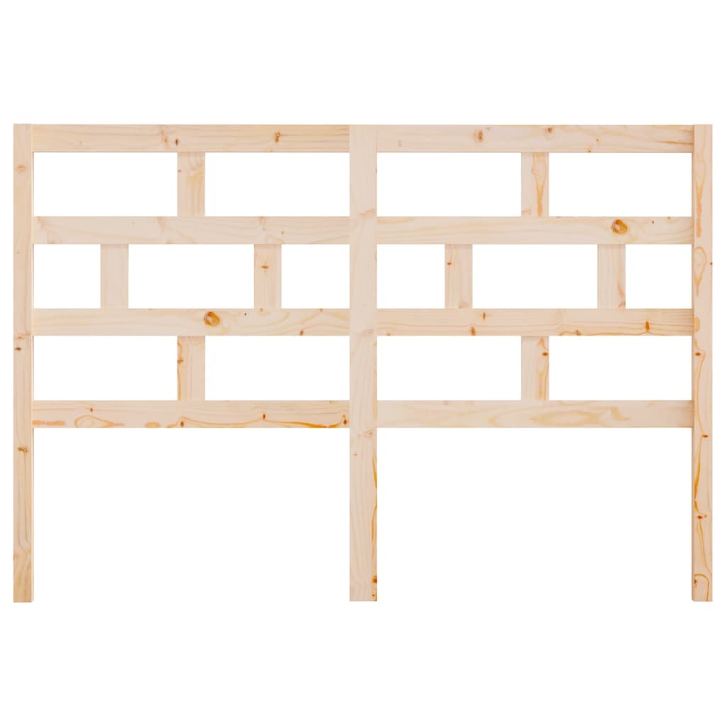 Uzglavlje za krevet 126 x 4 x 100 cm od masivne borovine