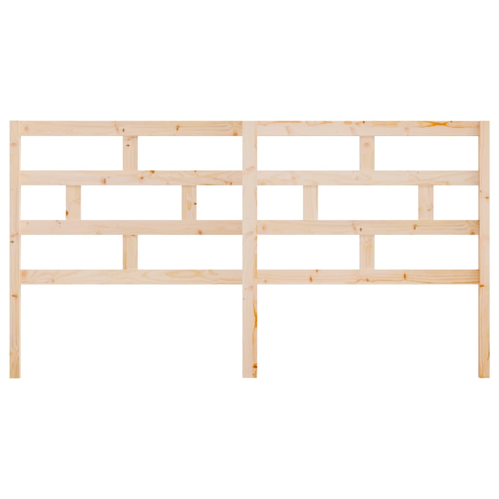Uzglavlje za krevet 206 x 4 x 100 cm od masivne borovine