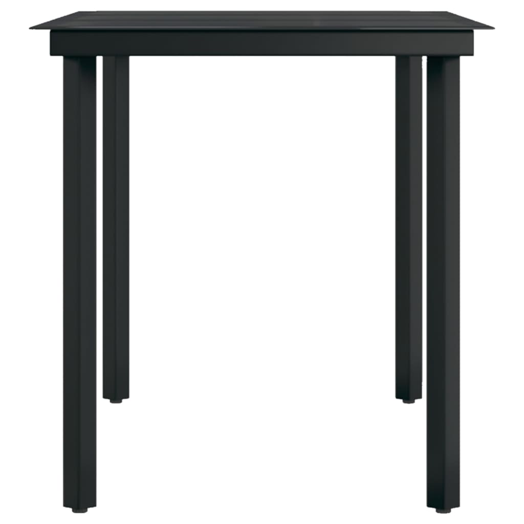 5-dijelni vrtni blagovaonski set s jastucima sivi