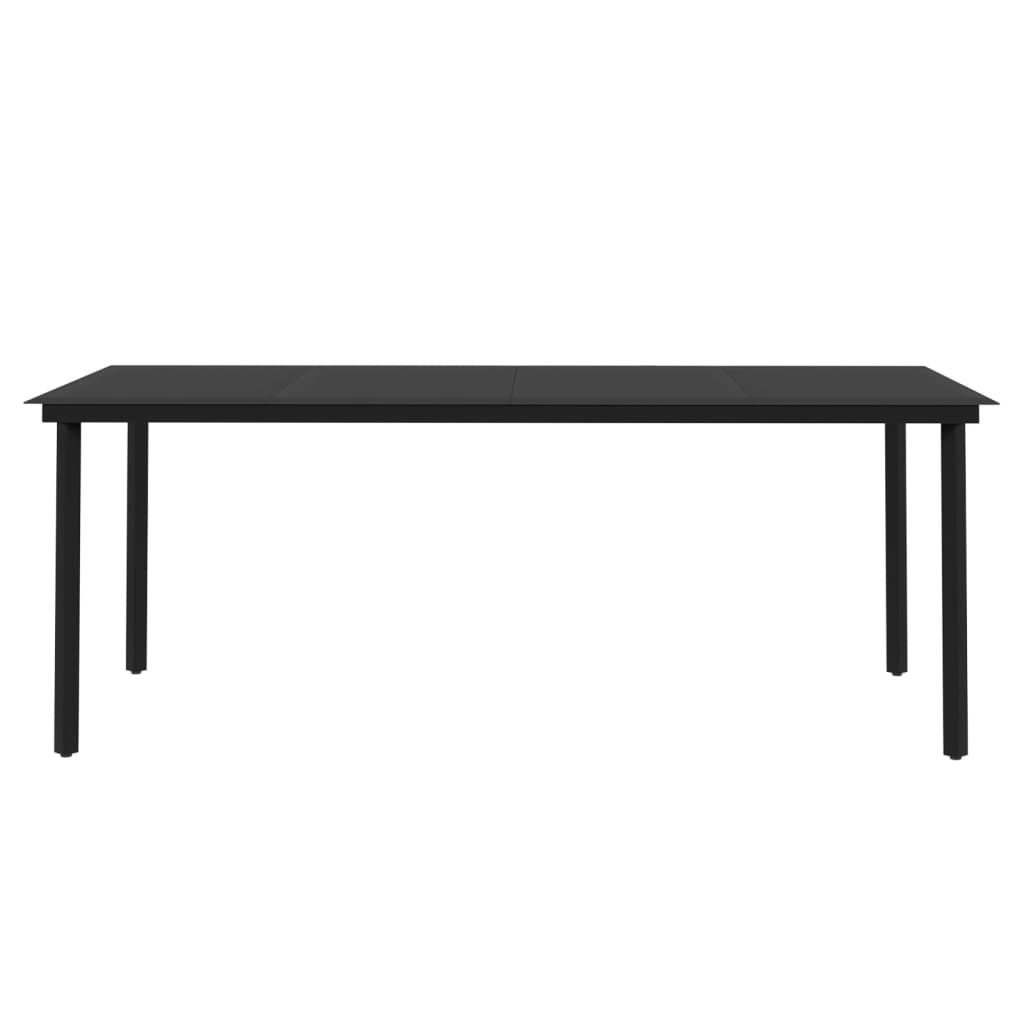 9-dijelni vrtni blagovaonski set s jastucima poliratan i staklo