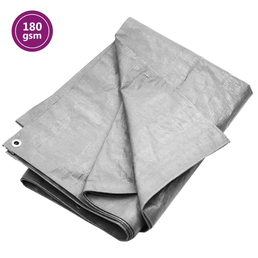Cerada 180 g/m² 3x5 m siva HDPE