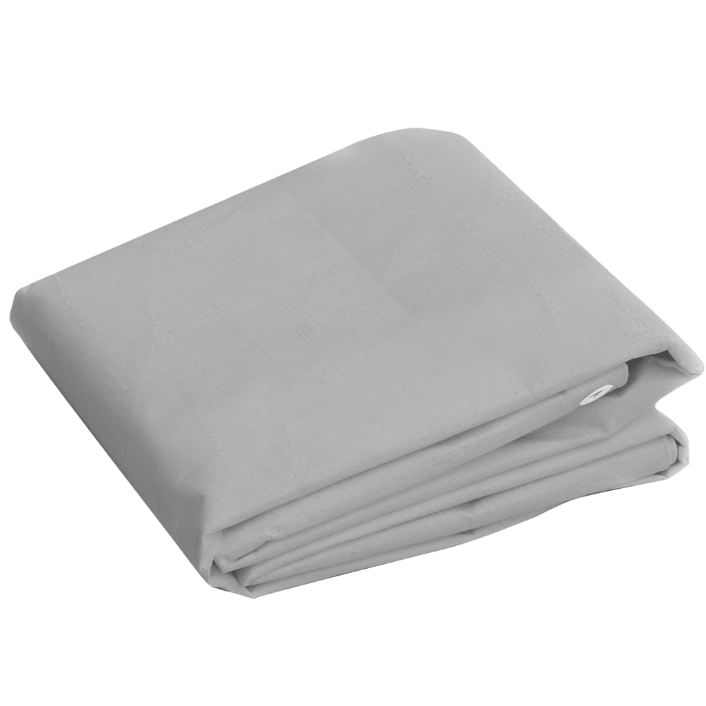 Cerada 260 g/m² 3x6 m siva HDPE