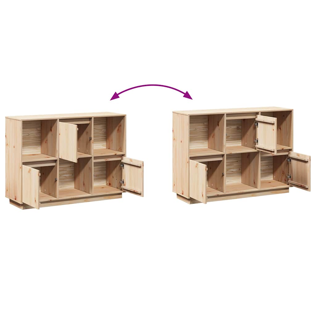 Komoda 110,5x35x80 cm od masivne borovine
