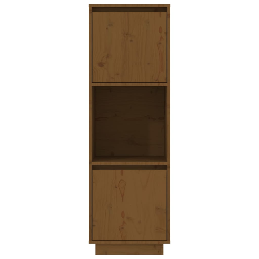 Visoka komoda boja meda 38 x 35 x 117 cm od masivne borovine