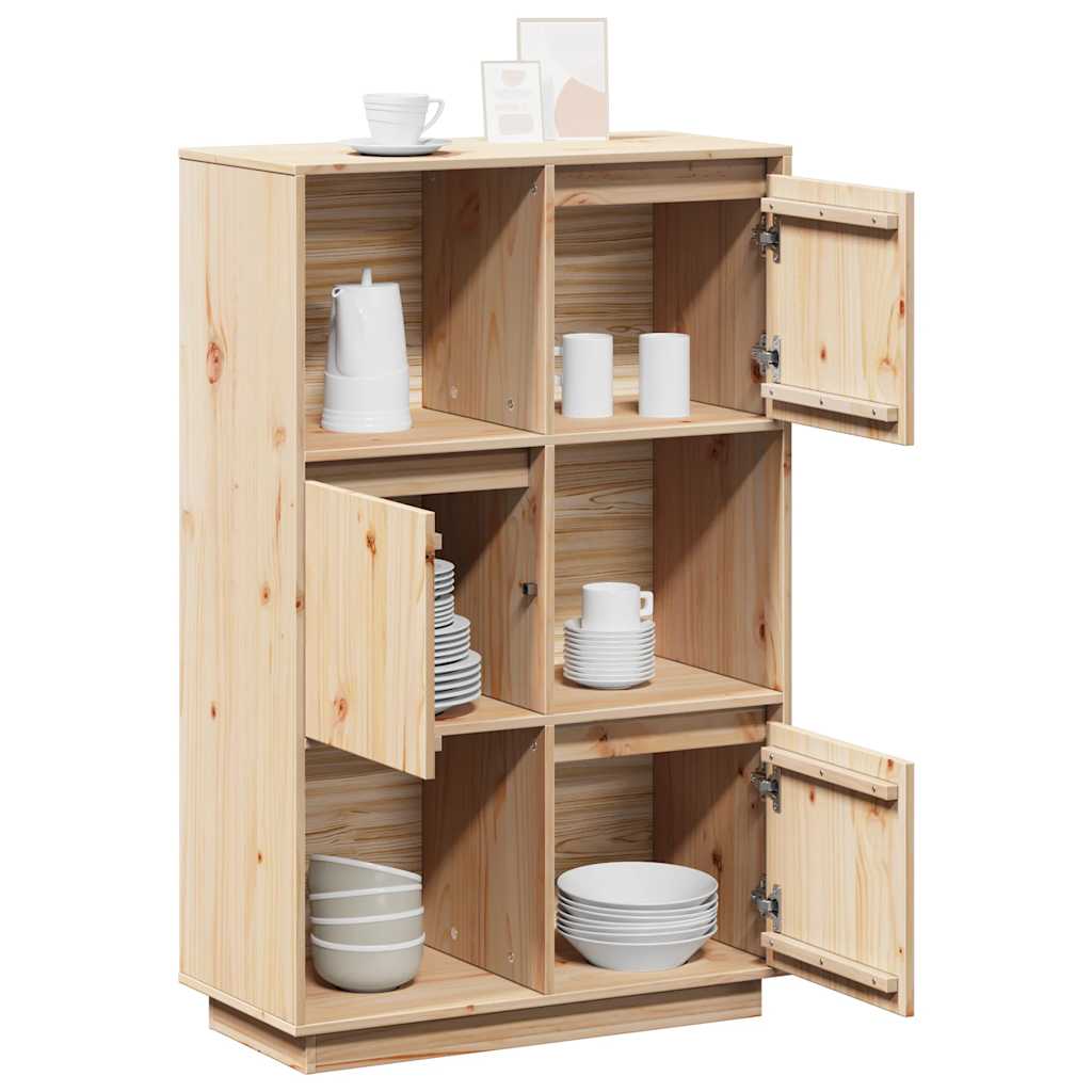 Visoka komoda 74 x 35 x 117 cm od masivne borovine