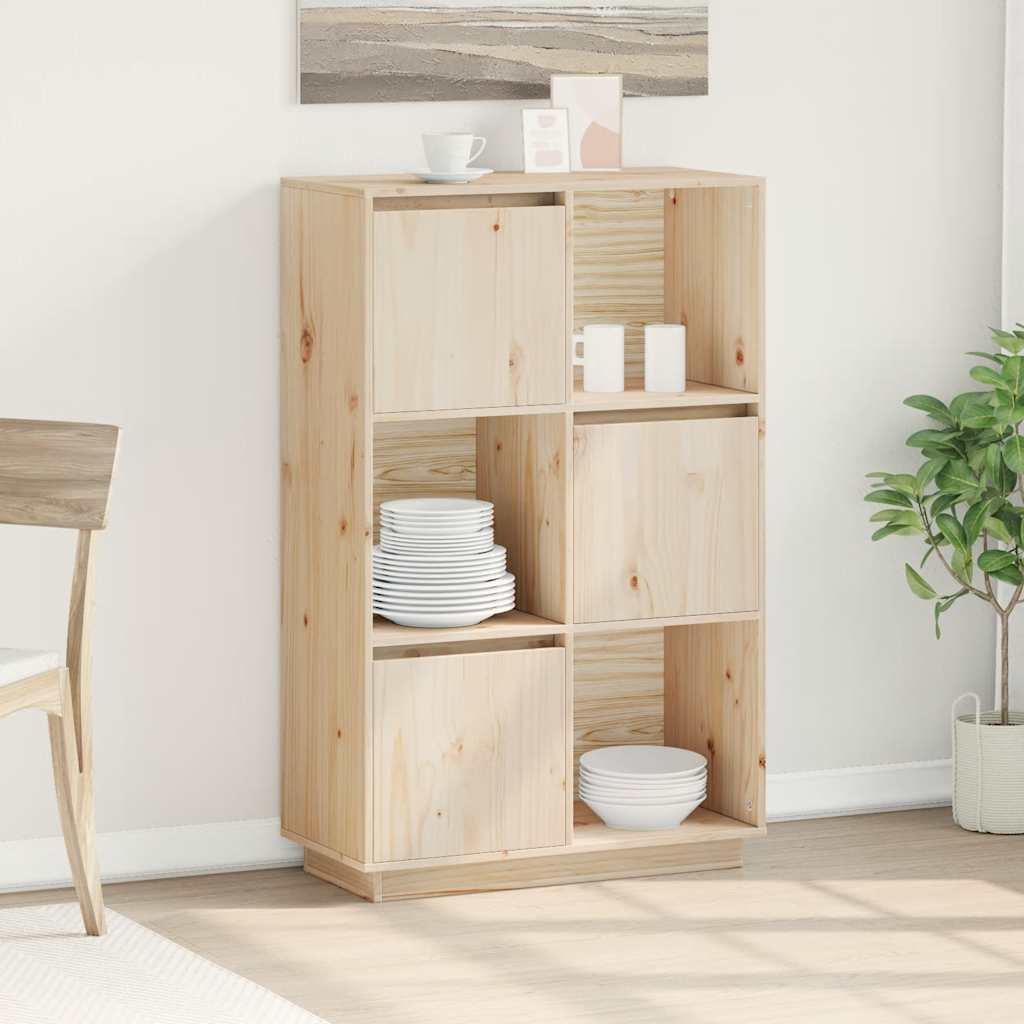 Visoka komoda 74 x 35 x 117 cm od masivne borovine