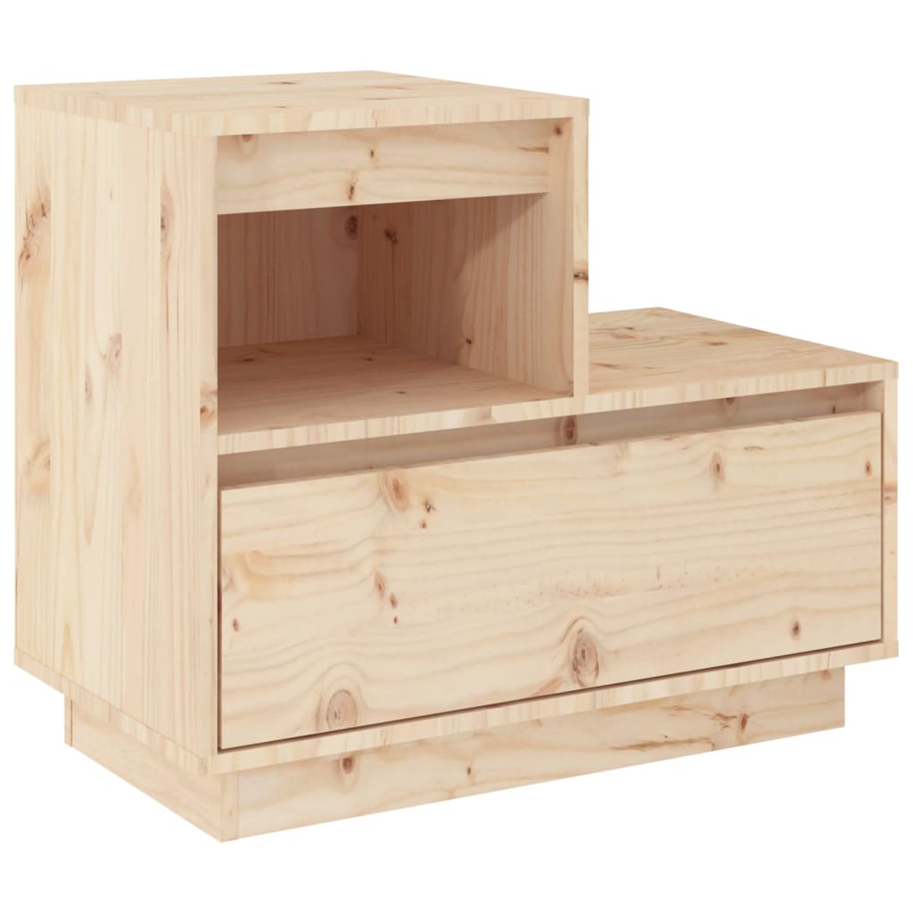 Noćni ormarić 60 x 34 x 51 cm od masivne borovine