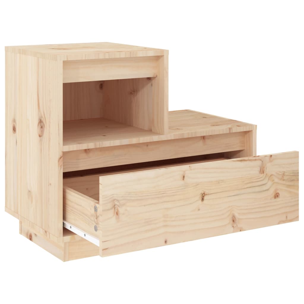 Noćni ormarići 2 kom 60 x 34 x 51 cm od masivne borovine