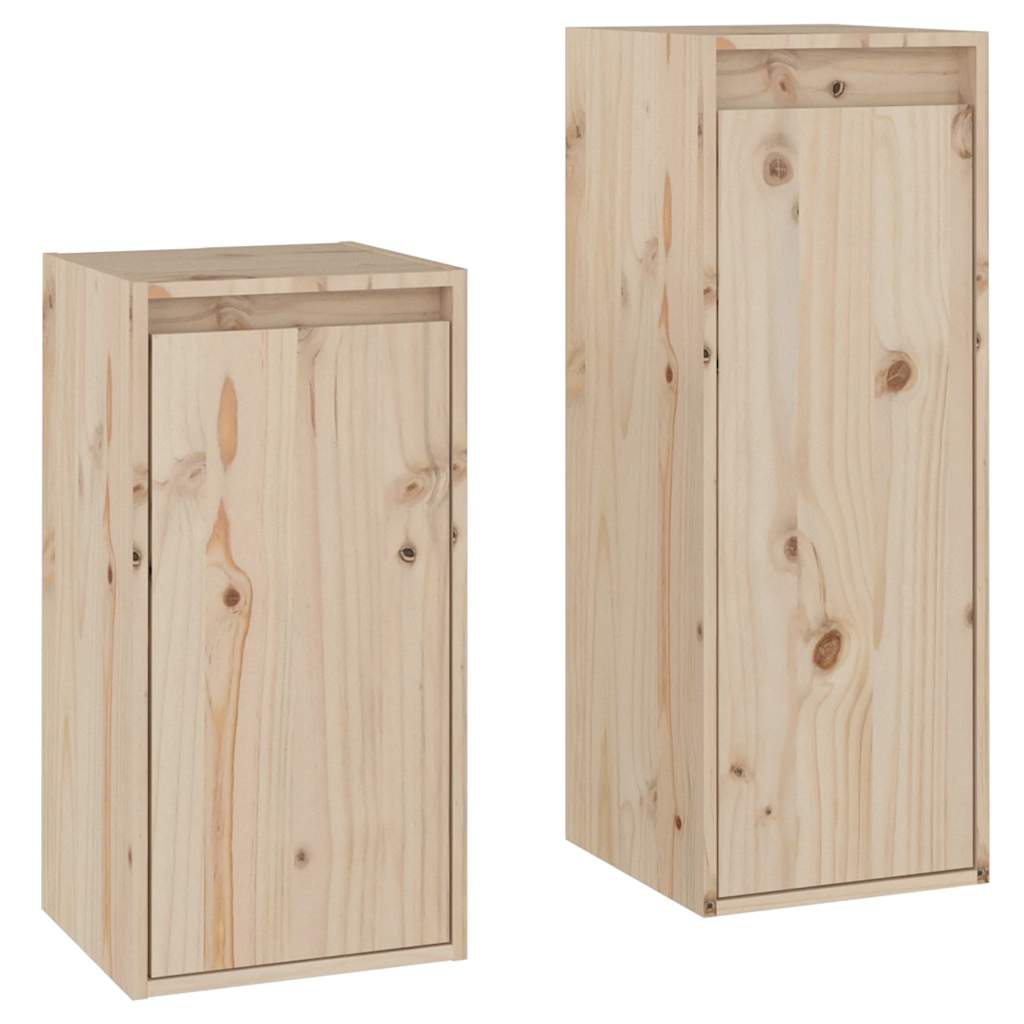 TV ormarići 2 kom od masivne borovine