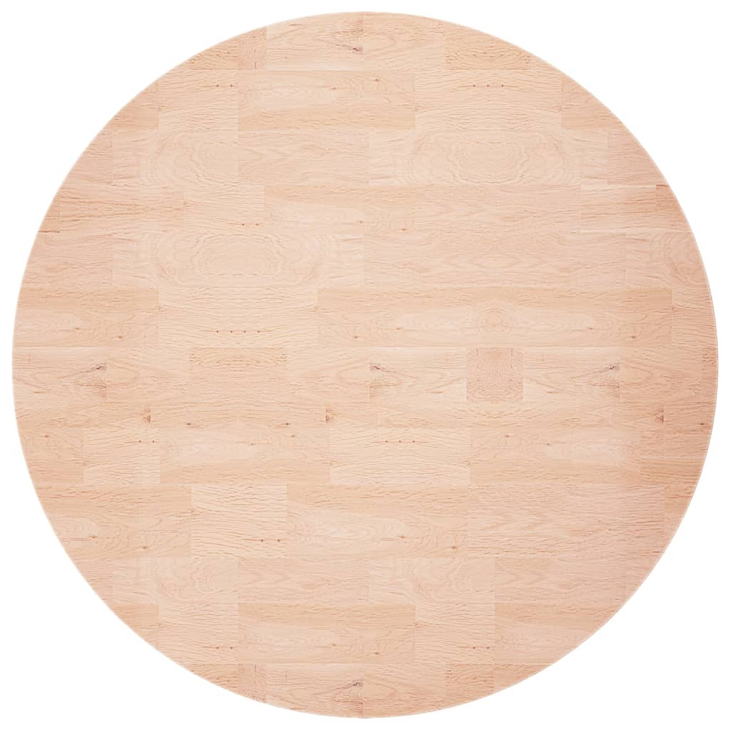 Okrugla stolna ploča Ø 60 x 1,5 cm od netretirane hrastovine