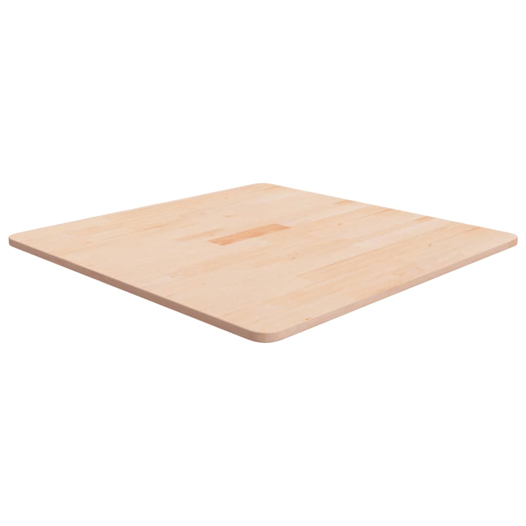 Četvrtasta stolna ploča 70 x 70 x 1,5 cm netretirana hrastovina