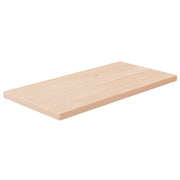 Daska za police 40x20x1,5 cm neobrađena masivna hrastovina