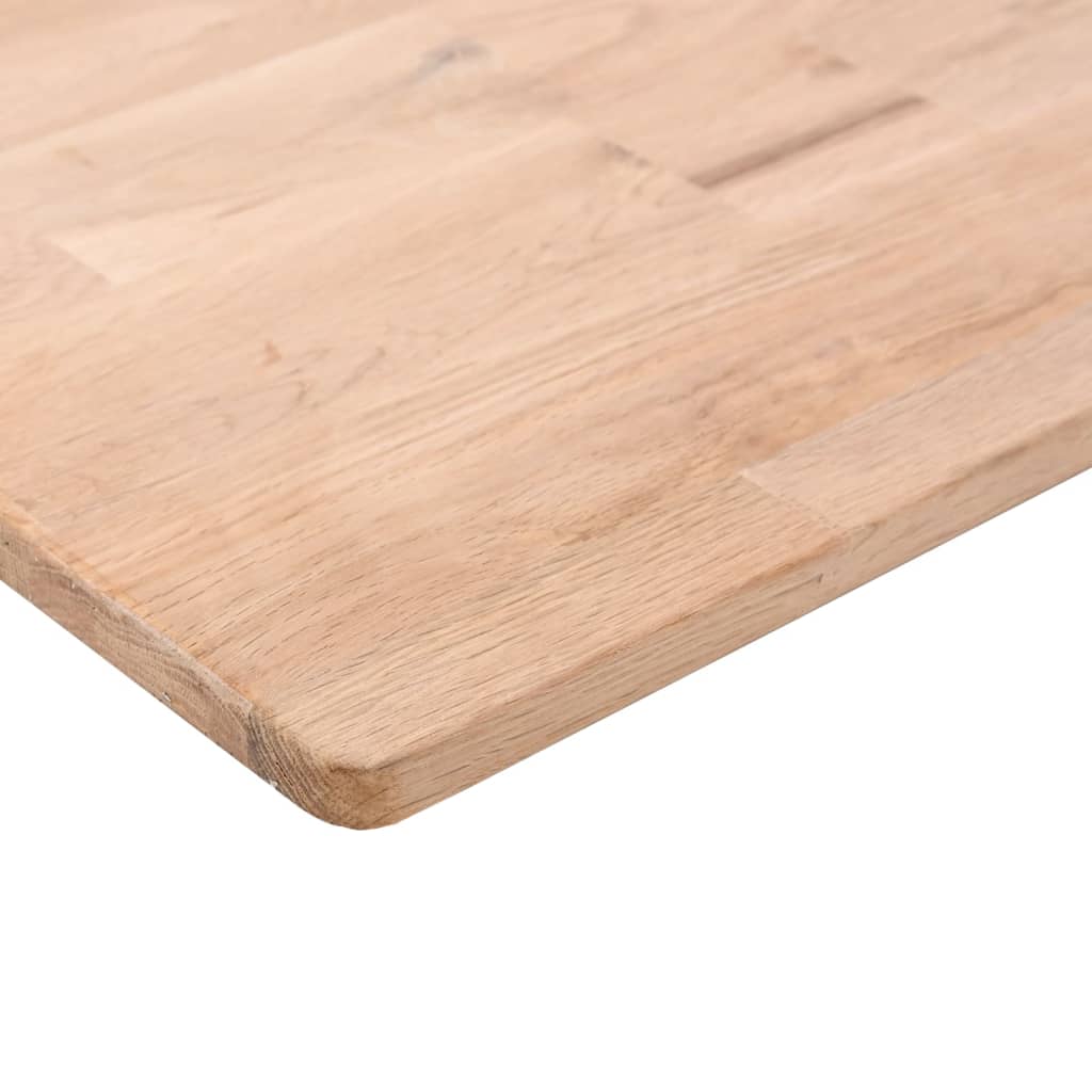 Daska za police 60 x 20 x 1,5 cm neobrađena masivna hrastovina