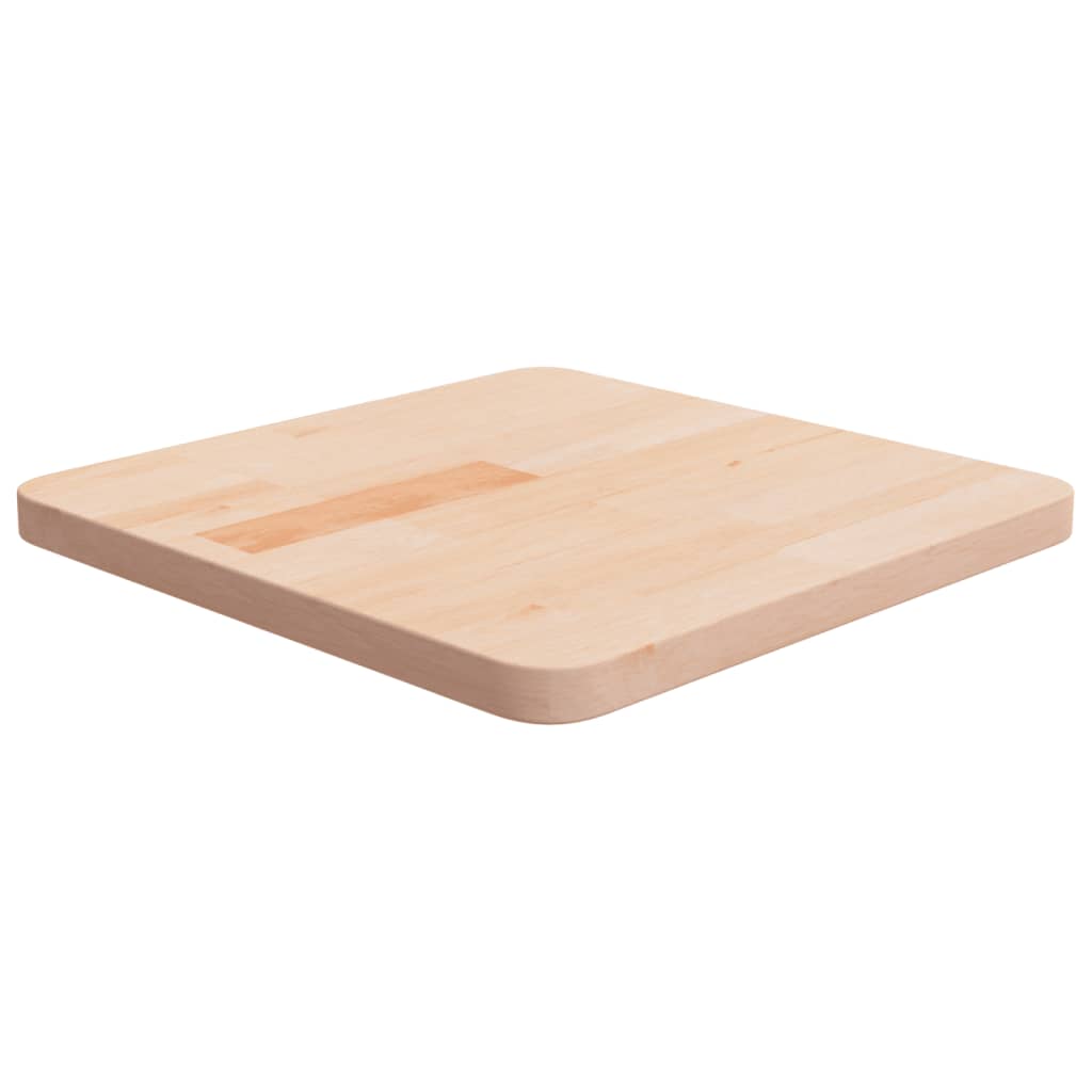 Četvrtasta stolna ploča 40x40x2,5 cm netretirana hrastovina