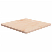 Četvrtasta stolna ploča 60 x 60 x 2,5 cm netretirana hrastovina