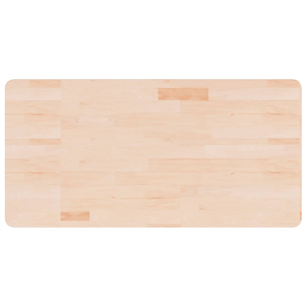 Kupaonska radna ploča 100x50x2,5 cm netretirano masivno drvo