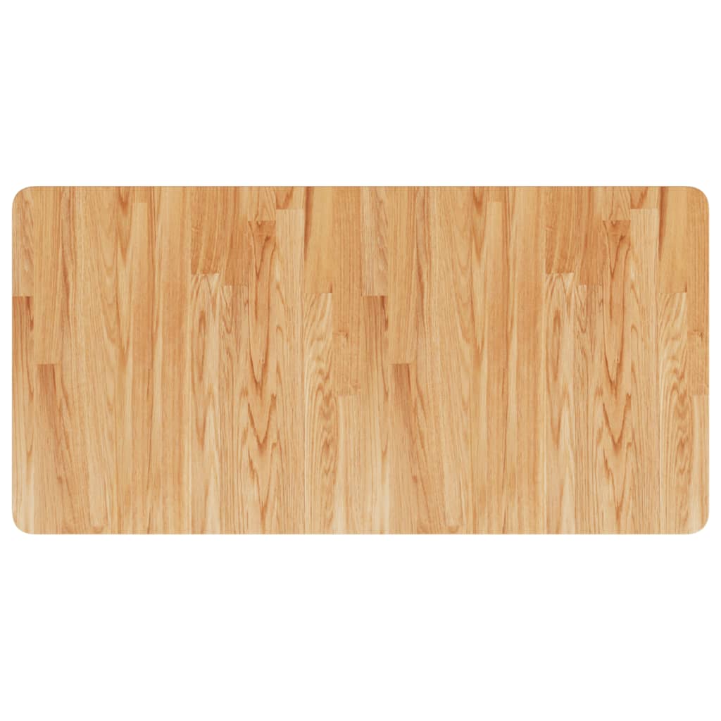 Kupaonska radna ploča svjetlosmeđa 100x50x2,5 cm tretirano drvo