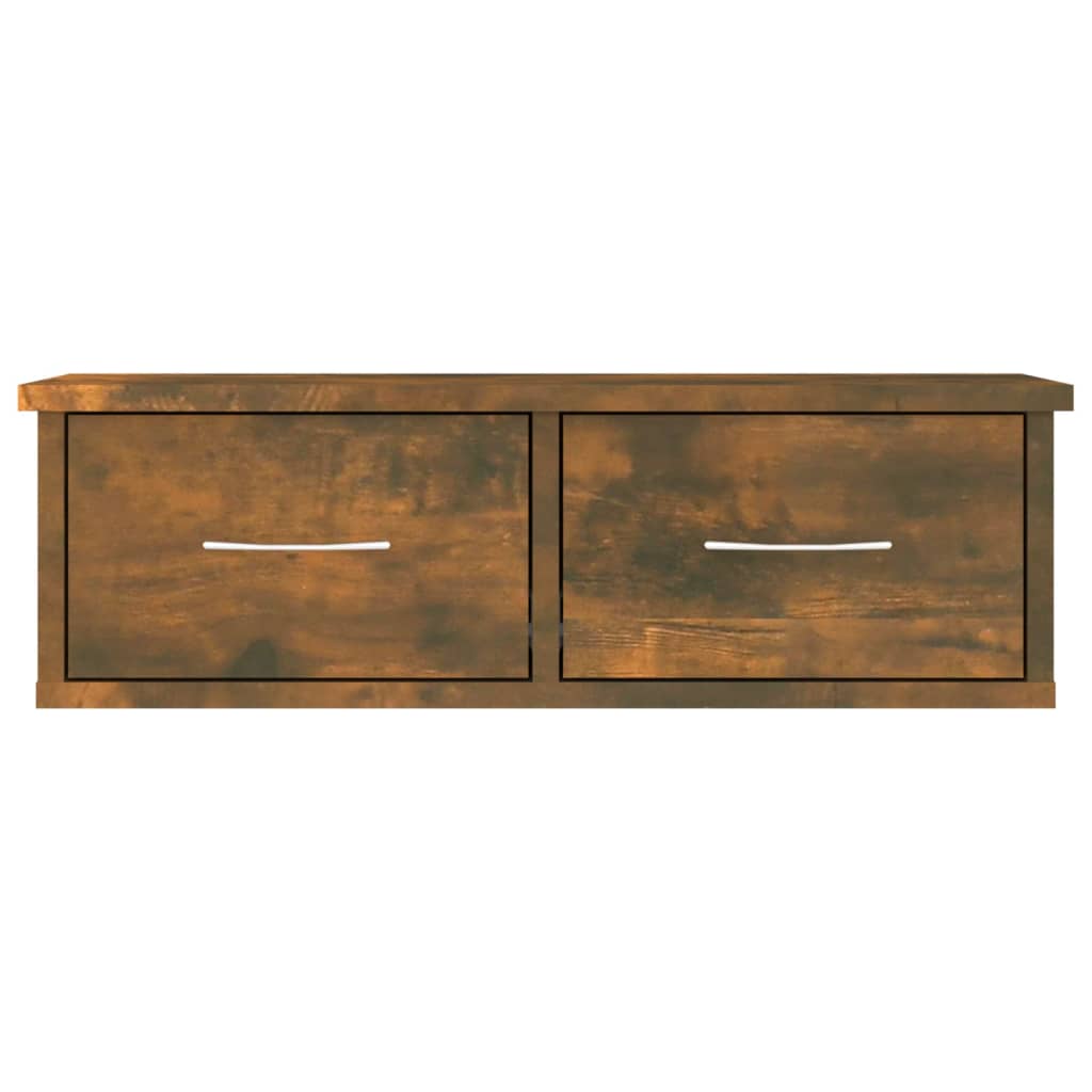 Zidni ormarić dimljeni hrast 60x26x18,5 cm konstruirano drvo