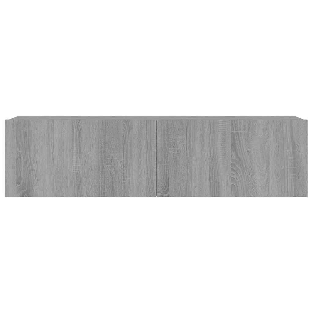 Zidni TV ormarić hrast sonoma 120x30x30 cm konstruirano drvo