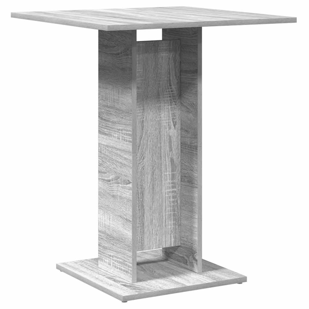 Bistro stol boja hrasta sonome 60x60x75 cm konstruirano drvo