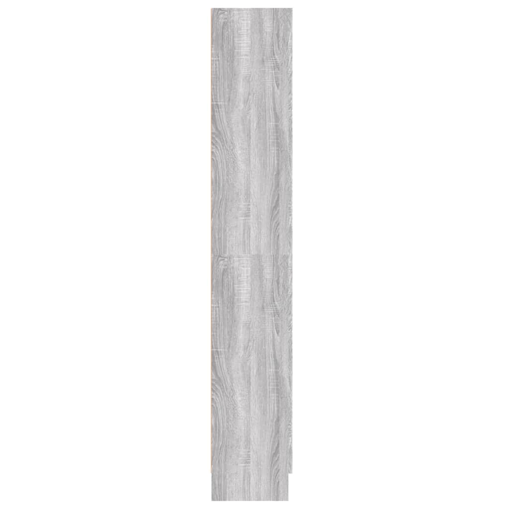 Noćni ormarić siva boja hrasta 82,5 x 30,5 x 185,5 cm drveni