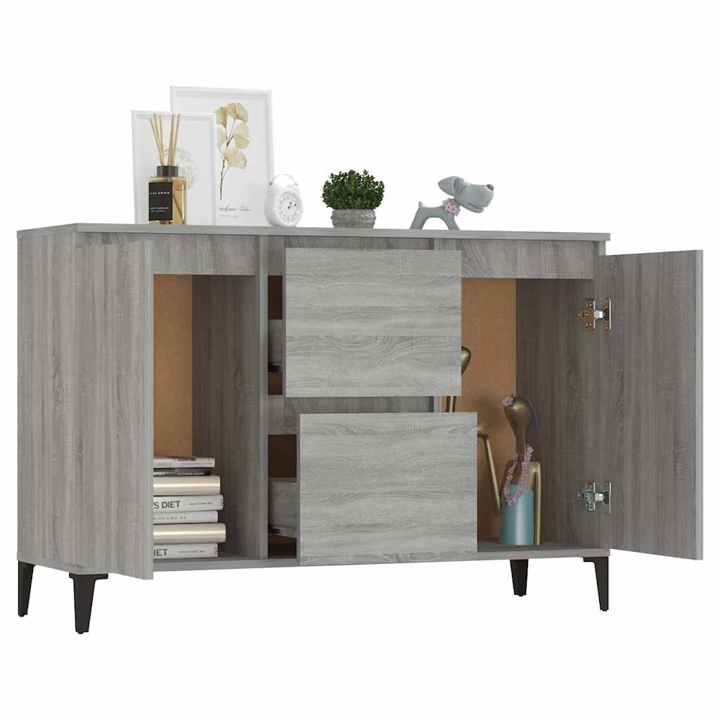 Komoda boja hrasta sonome 102 x 35 x 70 cm konstruirano drvo