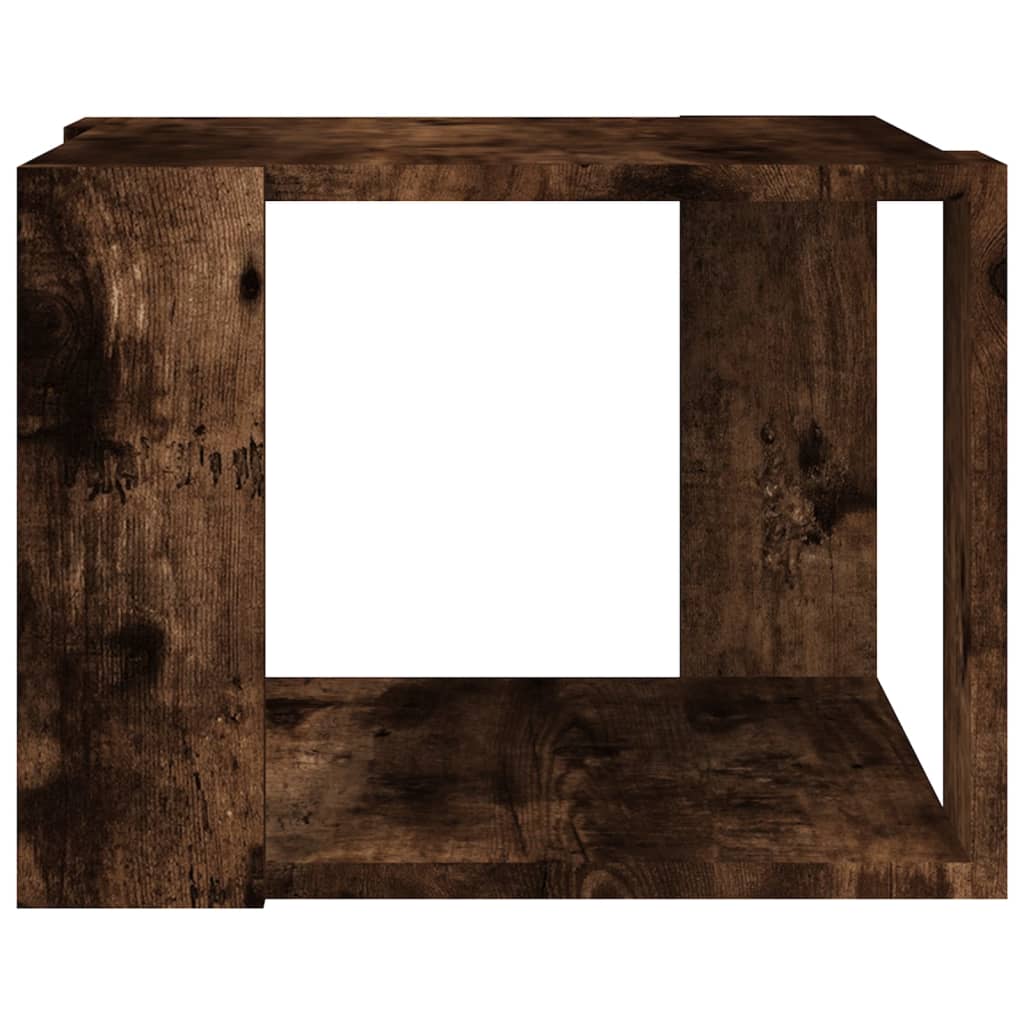 Stolić za kavu boja hrasta 40 x 40 x 30 cm konstruirano drvo