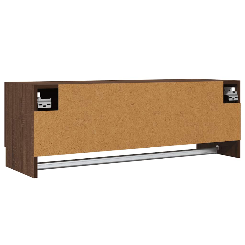 Ormar boja smeđeg hrasta 100x32,5x35 cm konstruirano drvo