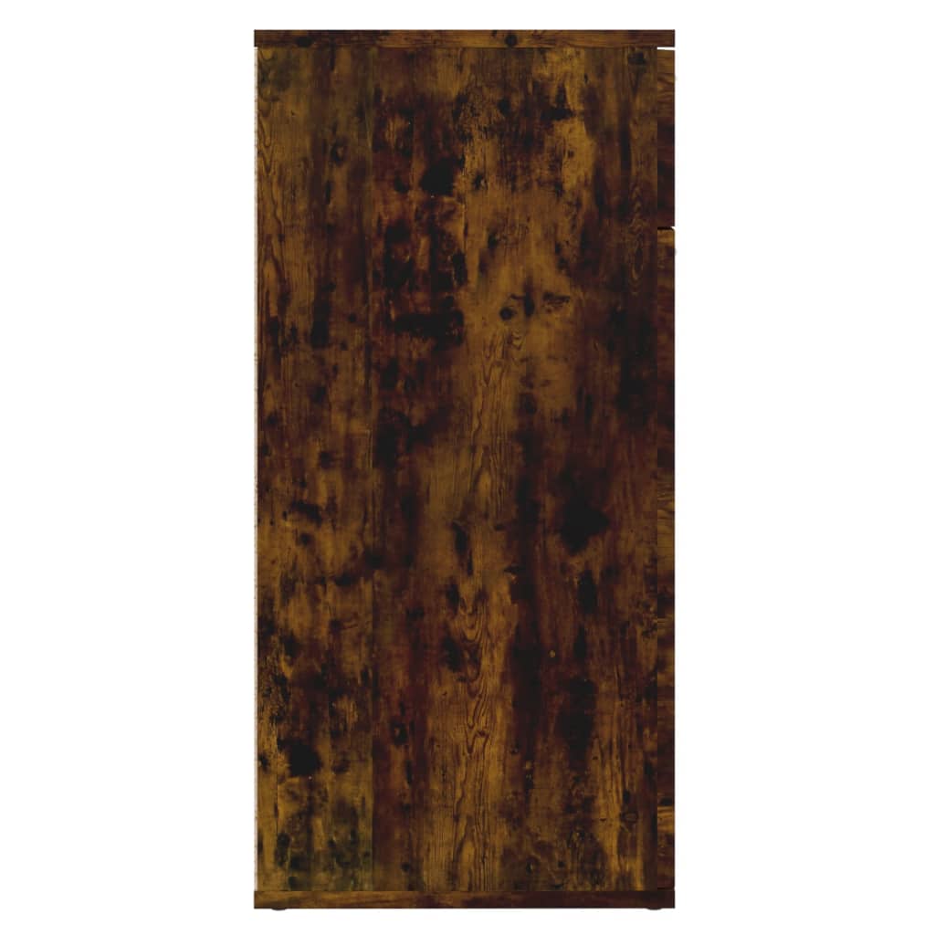 Komoda boja dimljenog hrasta 80 x 36 x 75 cm konstruirano drvo