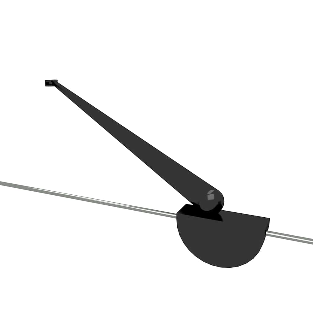 Prugasta tuš-kabina 120 x 68 x 130 cm od kaljenog stakla