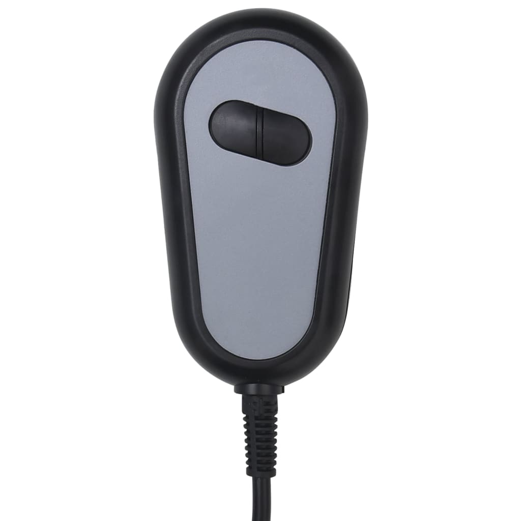 Električni naslonjač od tkanine tamnozeleni