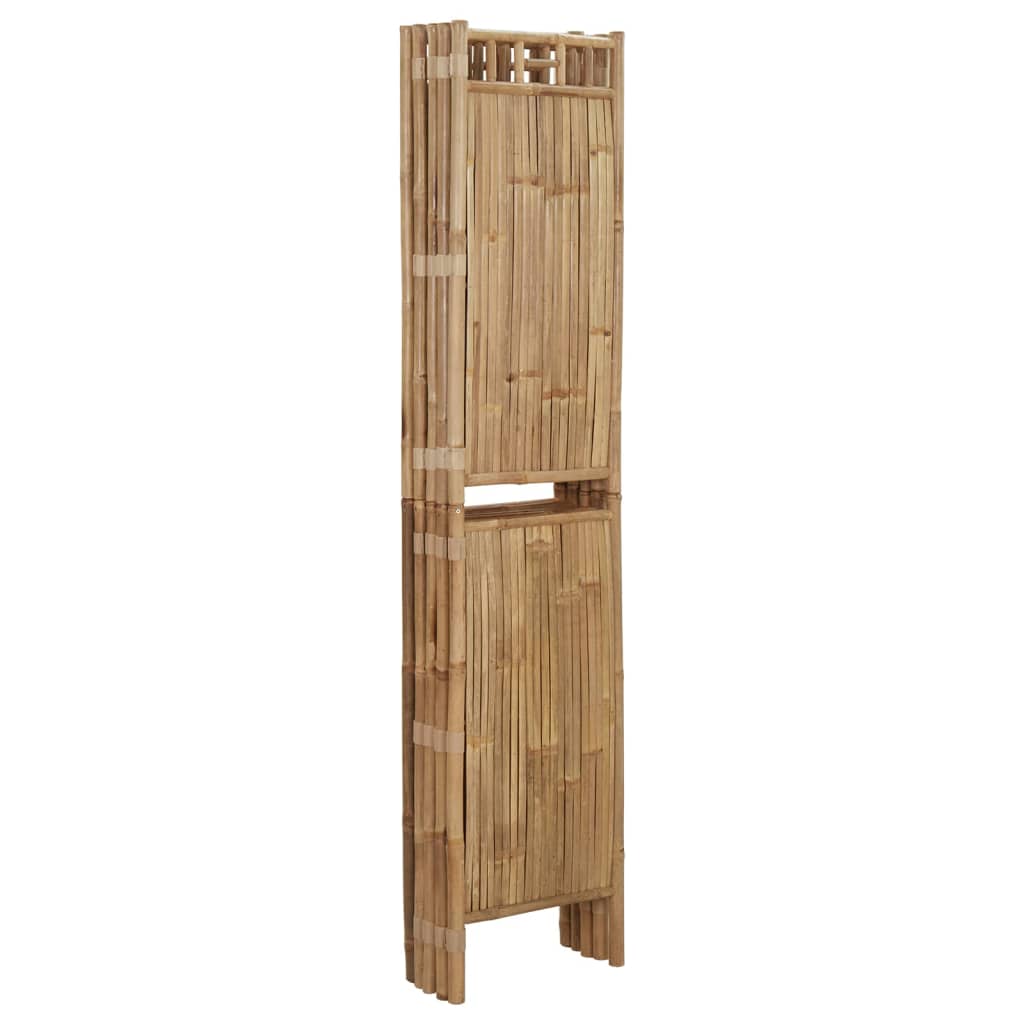 Sobna pregrada s 5 panela od bambusa 200 x 180 cm