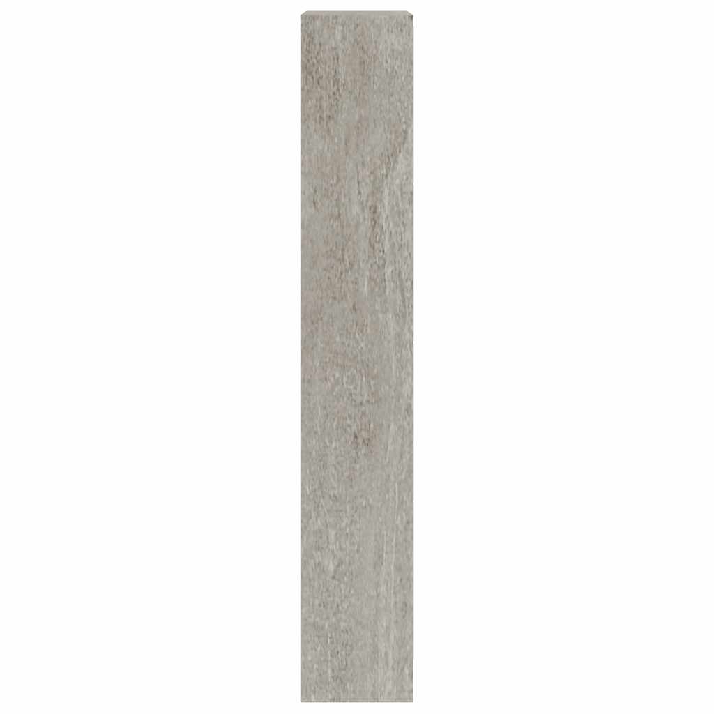 Ormarić za cipele boja betona 63x24x147 cm konstruirano drvo