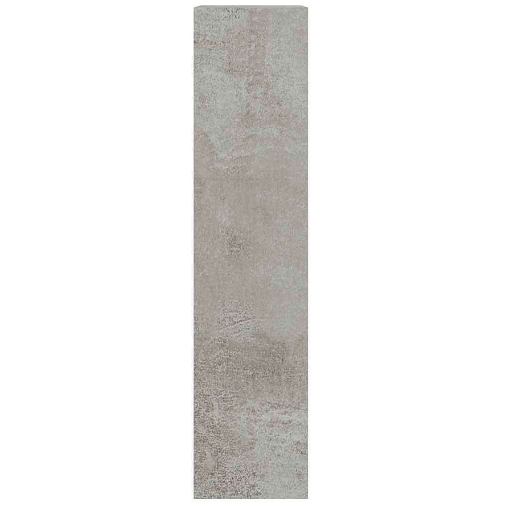 Ormarić za cipele boja betona 63x24x103 cm konstruirano drvo