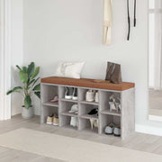 Klupa za cipele boja hrasta 103x30x48 cm konstruirano drvo